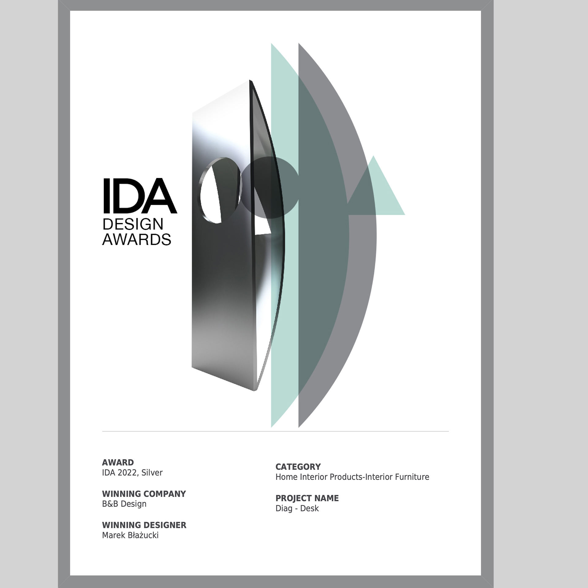 IDA Certificate